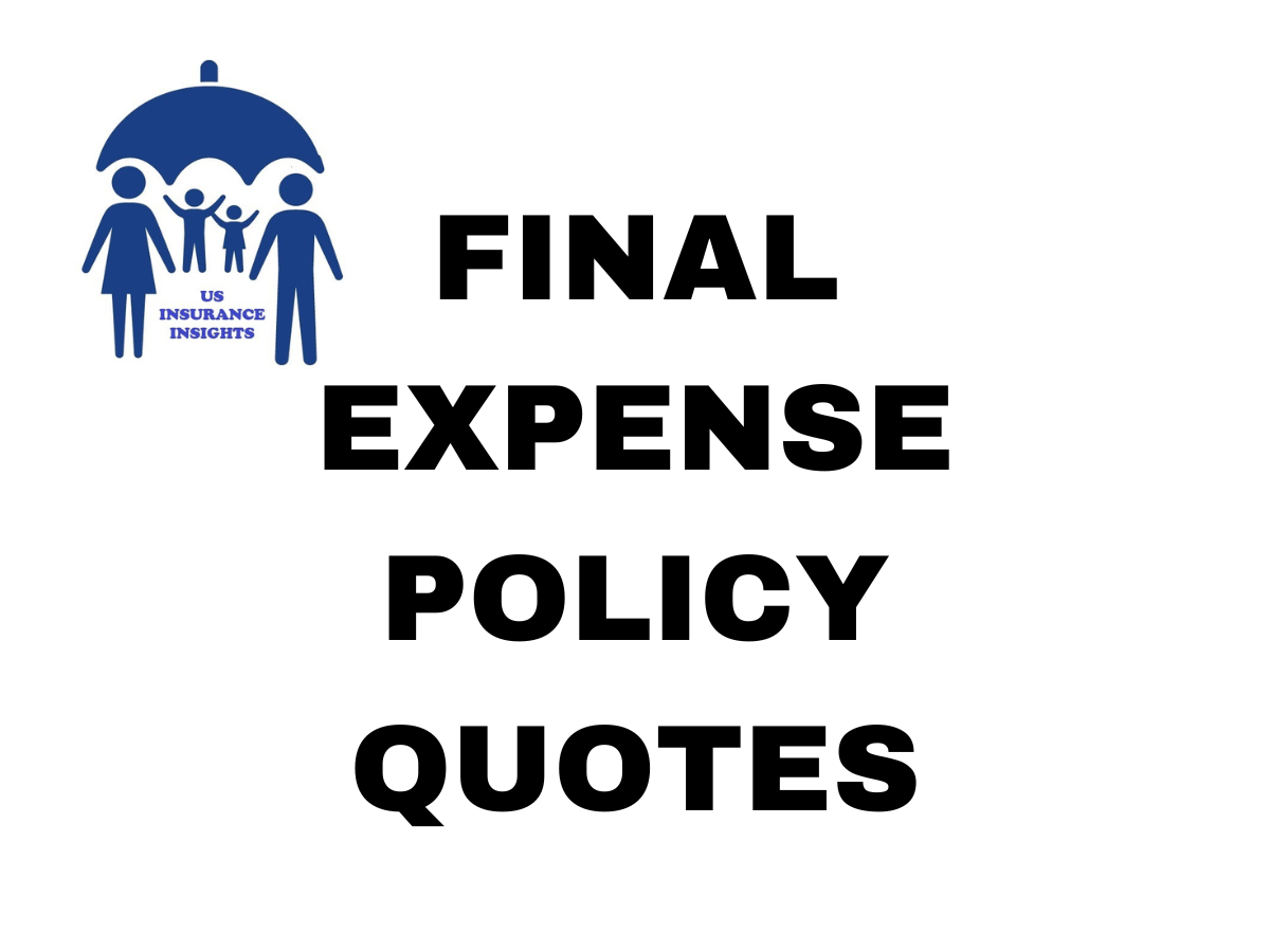 Final expense policy quotes